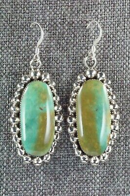 Turquoise & Sterling Silver Earrings - Sheena Jack