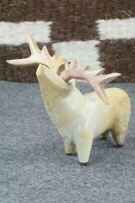 Caribou Zuni Fetish Carving - Enrike Leekya