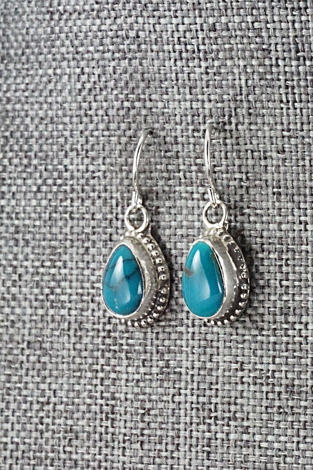 Turquoise & Sterling Silver Earrings - Jan Mariano