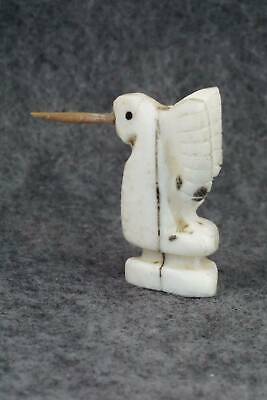 Humming Bird Zuni Fetish Carving - Justin Red Elk