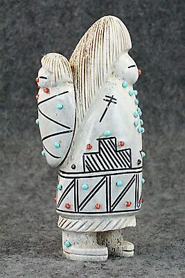 Corn Maiden Zuni Fetish Carving - Claudia Peina
