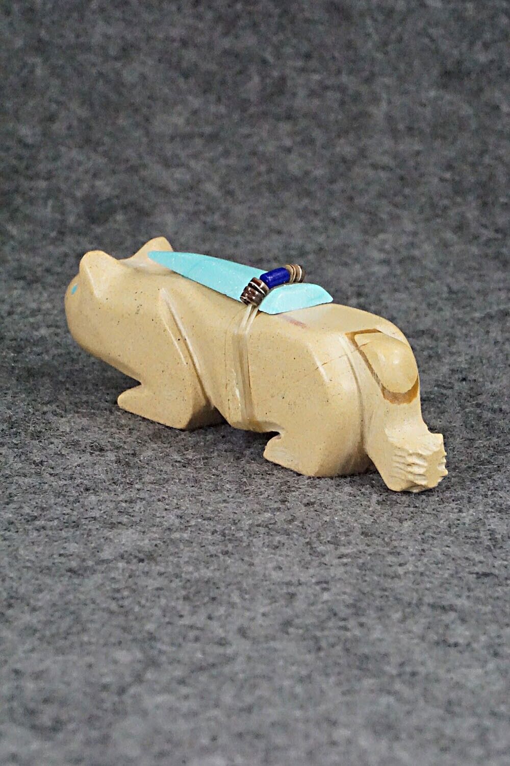 Mountain Lion Zuni Fetish Carving - Alex Tsethlikai