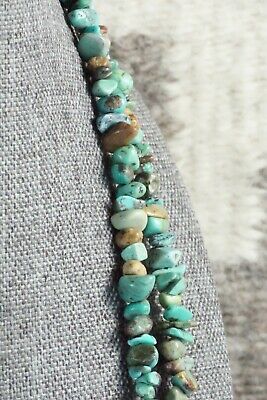 Turquoise & Sterling Silver Necklace - Navajo