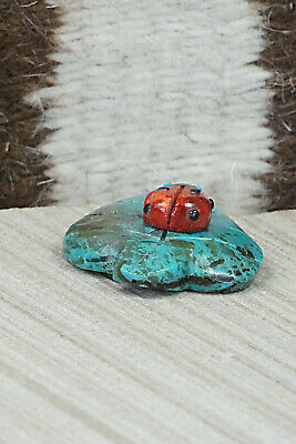 Ladybug Zuni Fetish Carving - Reynold Lunasee