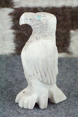 Eagle Zuni Fetish Carving - Allison White