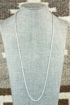 Sterling Silver Chain Necklace - Sterling Silver 30"