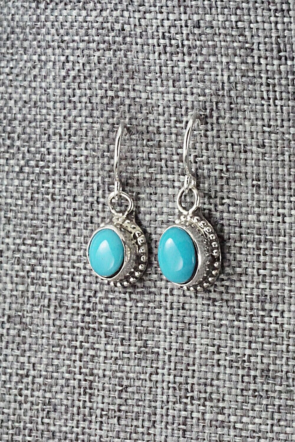 Turquoise & Sterling Silver Earrings - Jan Mariano