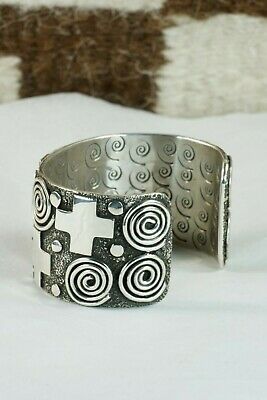 Navajo Sterling Silver Bracelet - Alex Sanchez