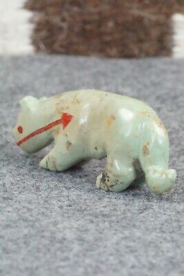Mountain Lion Zuni Fetish Carving - Andres Quandelacy