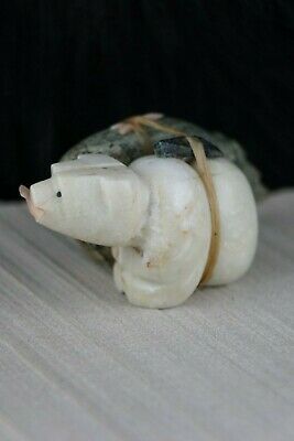 Bear Zuni Fetish Carving - Jeff Eriacho - High Lonesome Trading