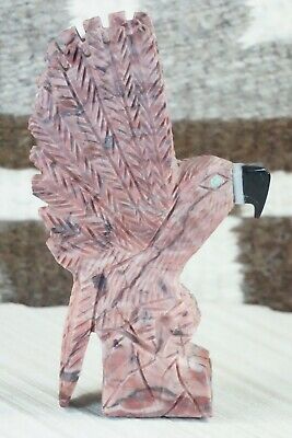 Eagle Zuni Fetish Carving - Jon Quam
