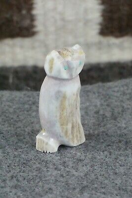Owl Zuni Fetish Carving - Brandon Phillips