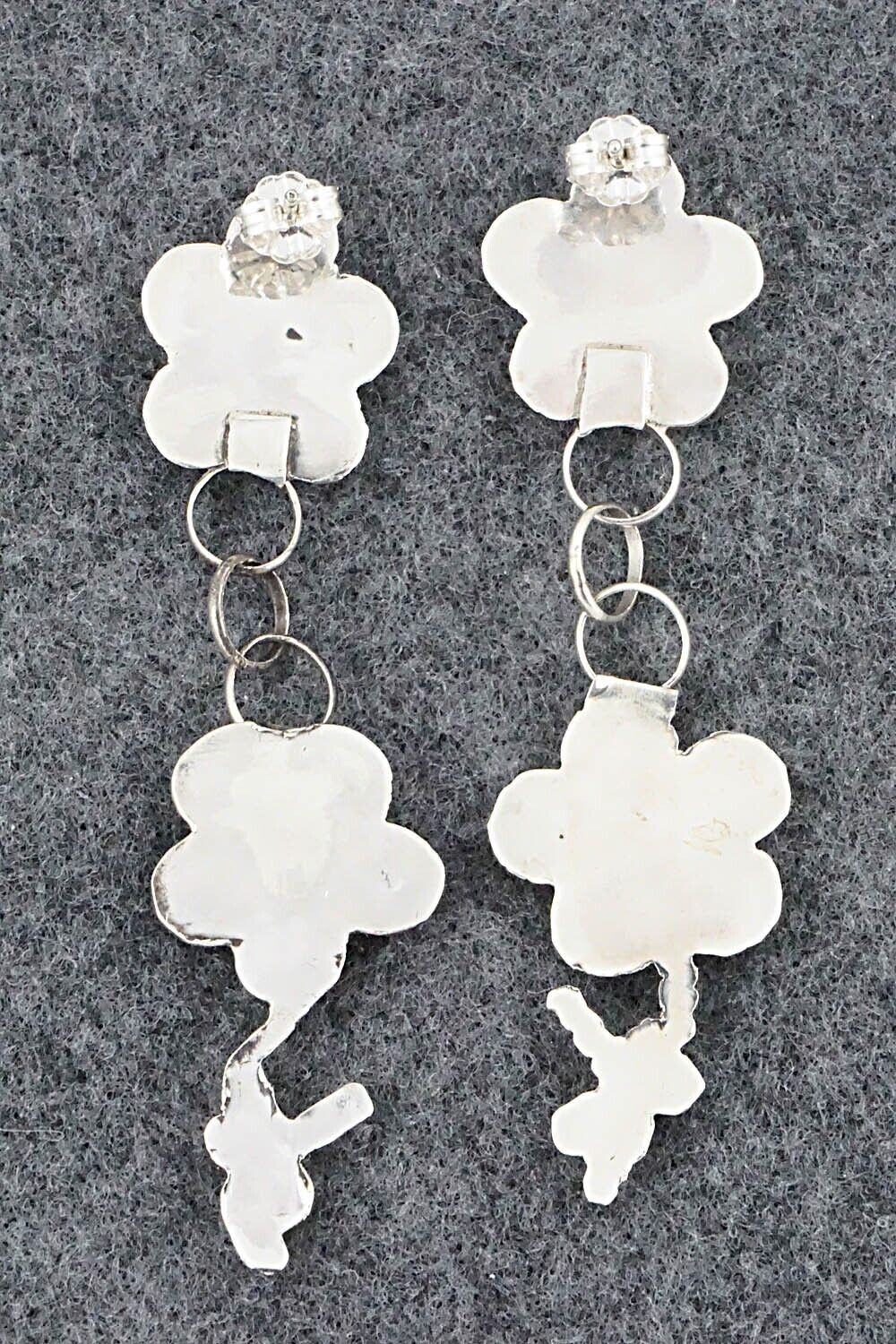 Turquoise & Sterling Silver Earrings - Marlon Quam
