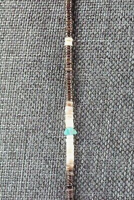 Shell, Turquoise & Sterling Silver Necklace - Ramona Bird