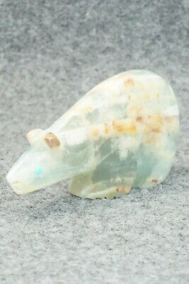 Bear Zuni Fetish Carving - Ronnie Lunasee
