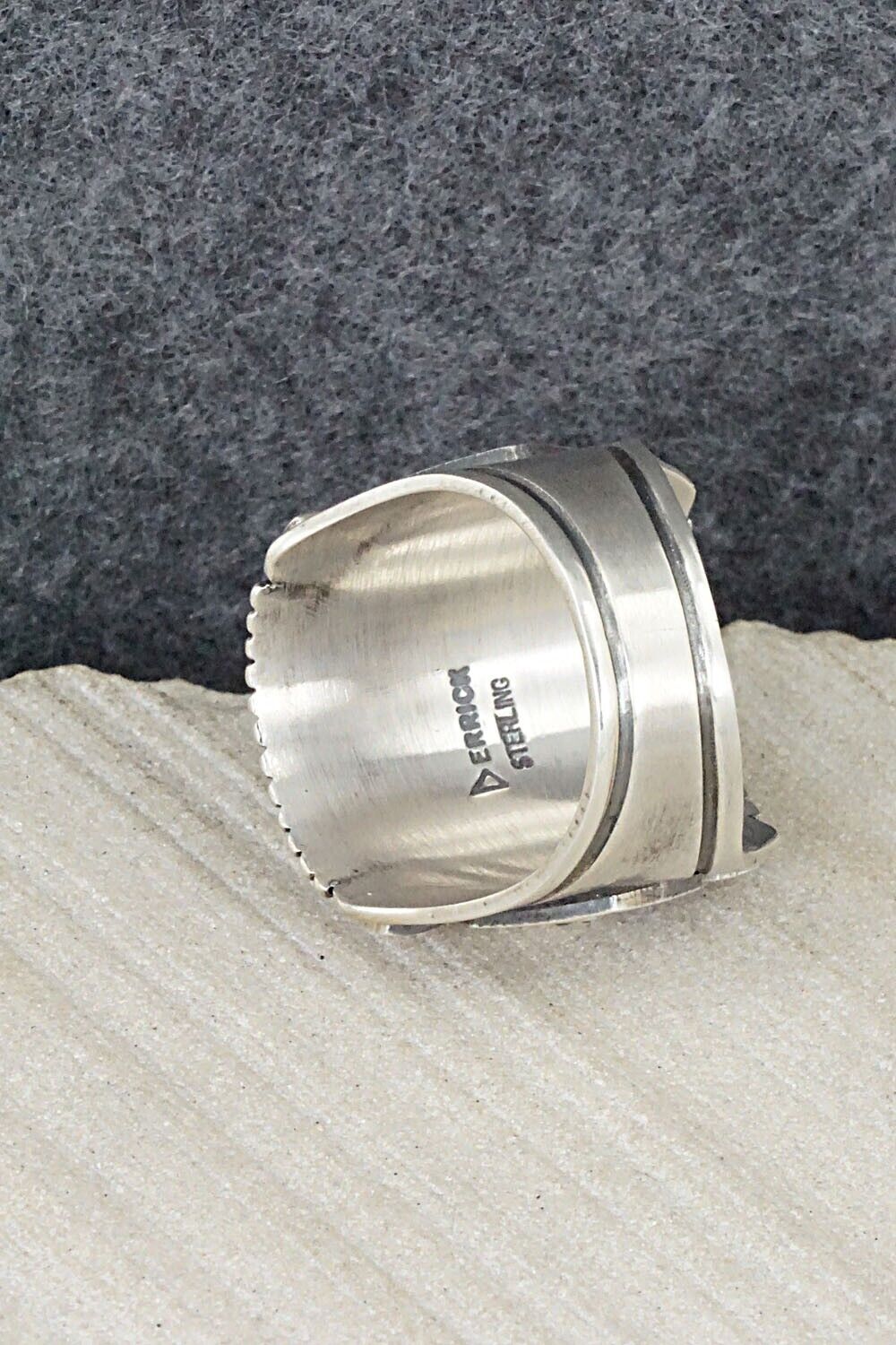 Turquoise & Sterling Silver Ring - Derrick Gordon - 11