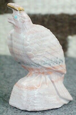 Quail Zuni Fetish Carving - Derrick Kaamasee