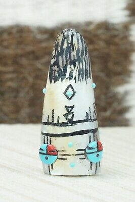 Corn Maiden Zuni Fetish Carving - Jared Amesoli
