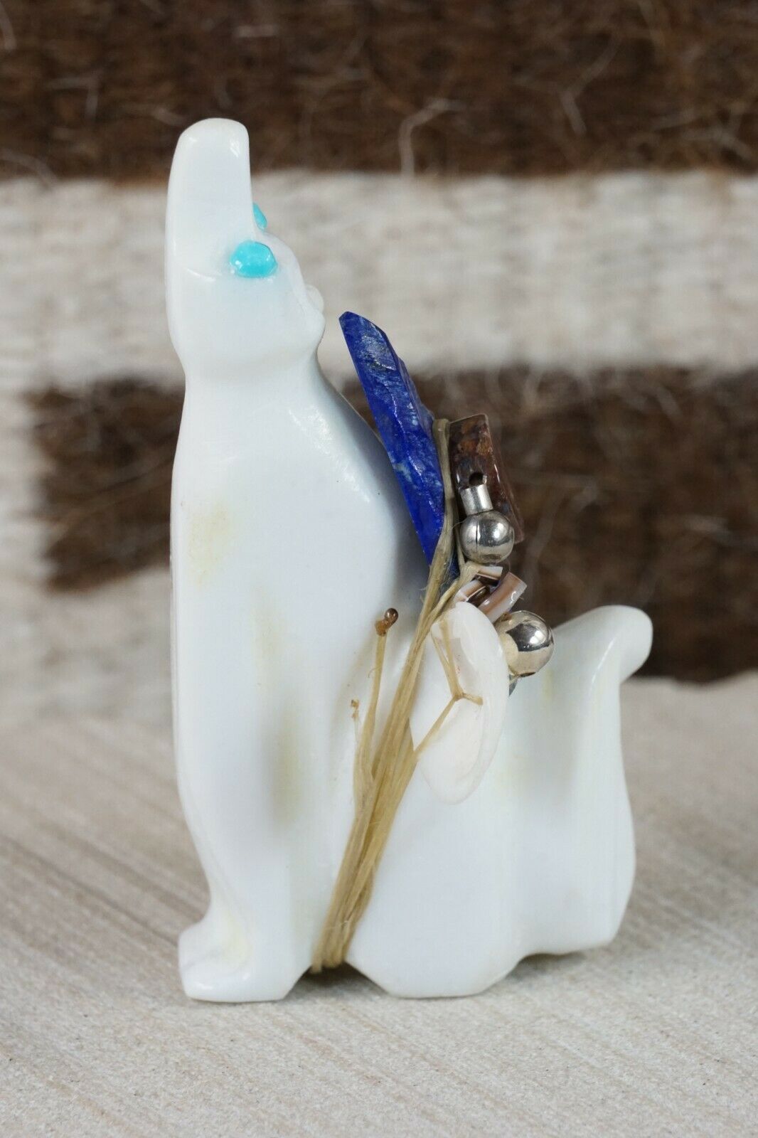Wolf Zuni Fetish Carving - Lance Deysee - High Lonesome Trading