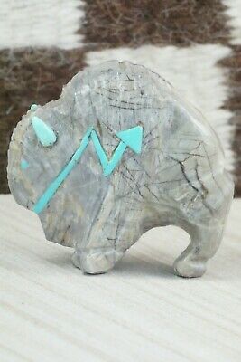 Buffalo Zuni Fetish Carving - Kevin Quam