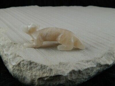 Bobcat Zuni Fetish Carving - Cody Cheama - High Lonesome Trading