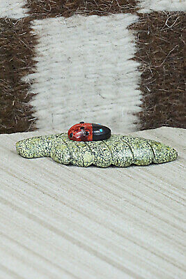Ladybug Zuni Fetish Carving - Reynold Lunasee