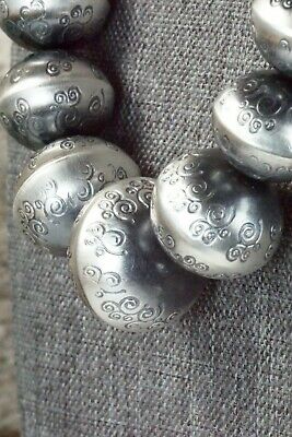 Sterling Silver Navajo Pearl Necklace & Earrings - Preston Haley