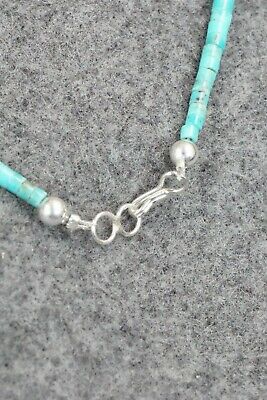 Turquoise & Sterling Silver Necklace - Doreen Jake