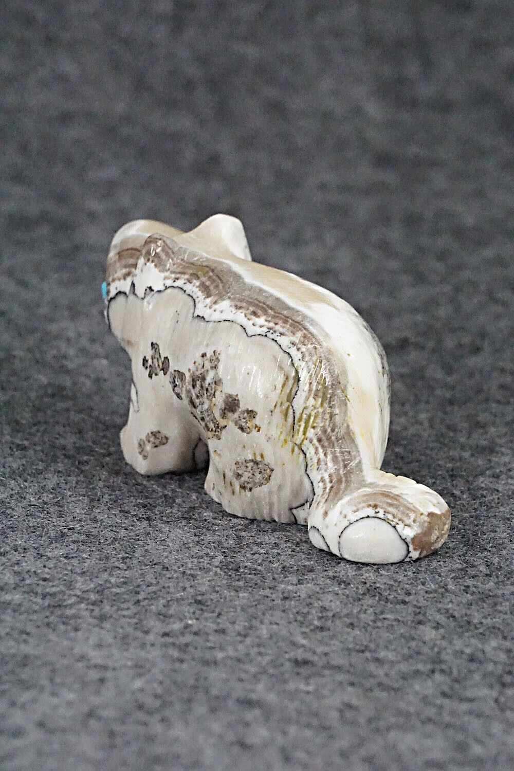 Beaver Zuni Fetish Carving - Ronnie Lunasee