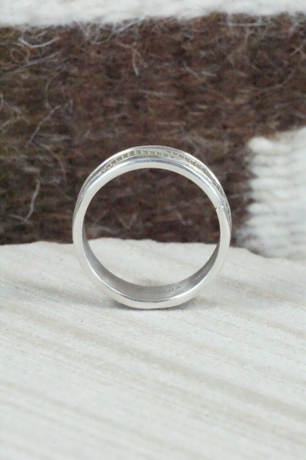 Sterling Silver Ring - Bruce Morgan - Size 8.5