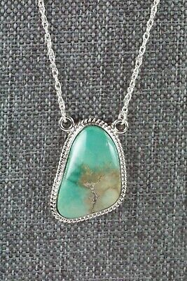 Navajo Turquoise & Sterling Silver Necklace - Annie Spencer