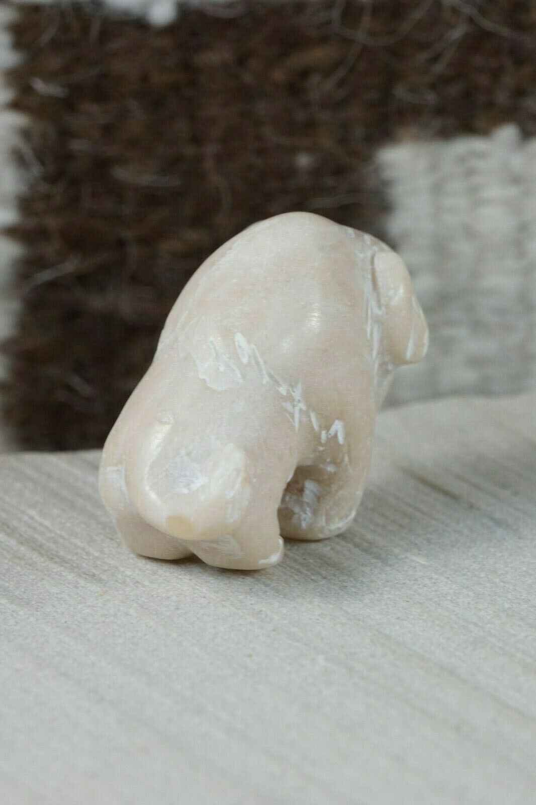 Buffalo Zuni Fetish Carving - Cody Nastacio - High Lonesome Trading