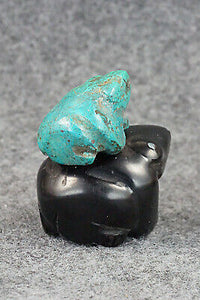 Frog Zuni Fetish Carving - Justin Red Elk