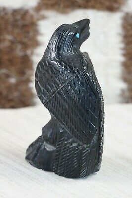 Crow Zuni Fetish Carving - Derrick Kaamasee