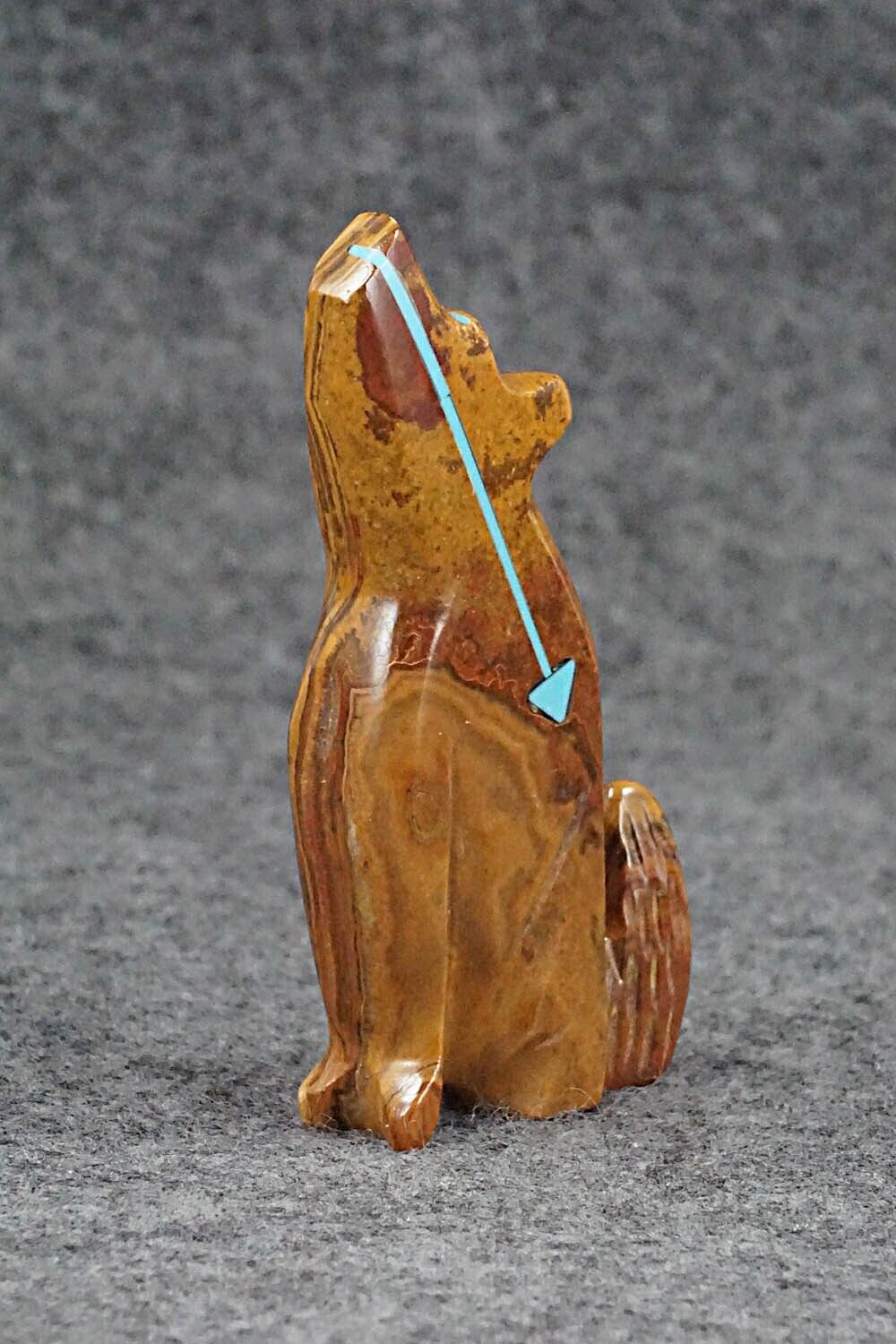 Coyote Zuni Fetish Carving - Rodney Laiwakete