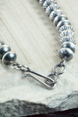 Sterling Silver Navajo Pearl Necklace - Presley Haley
