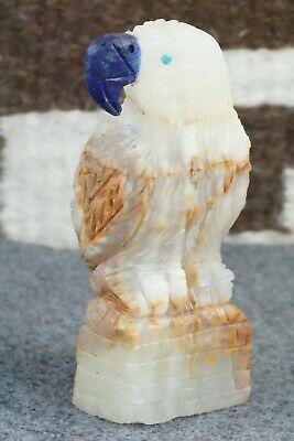 Eagle Zuni Fetish Carving - Jon Quam - High Lonesome Trading
