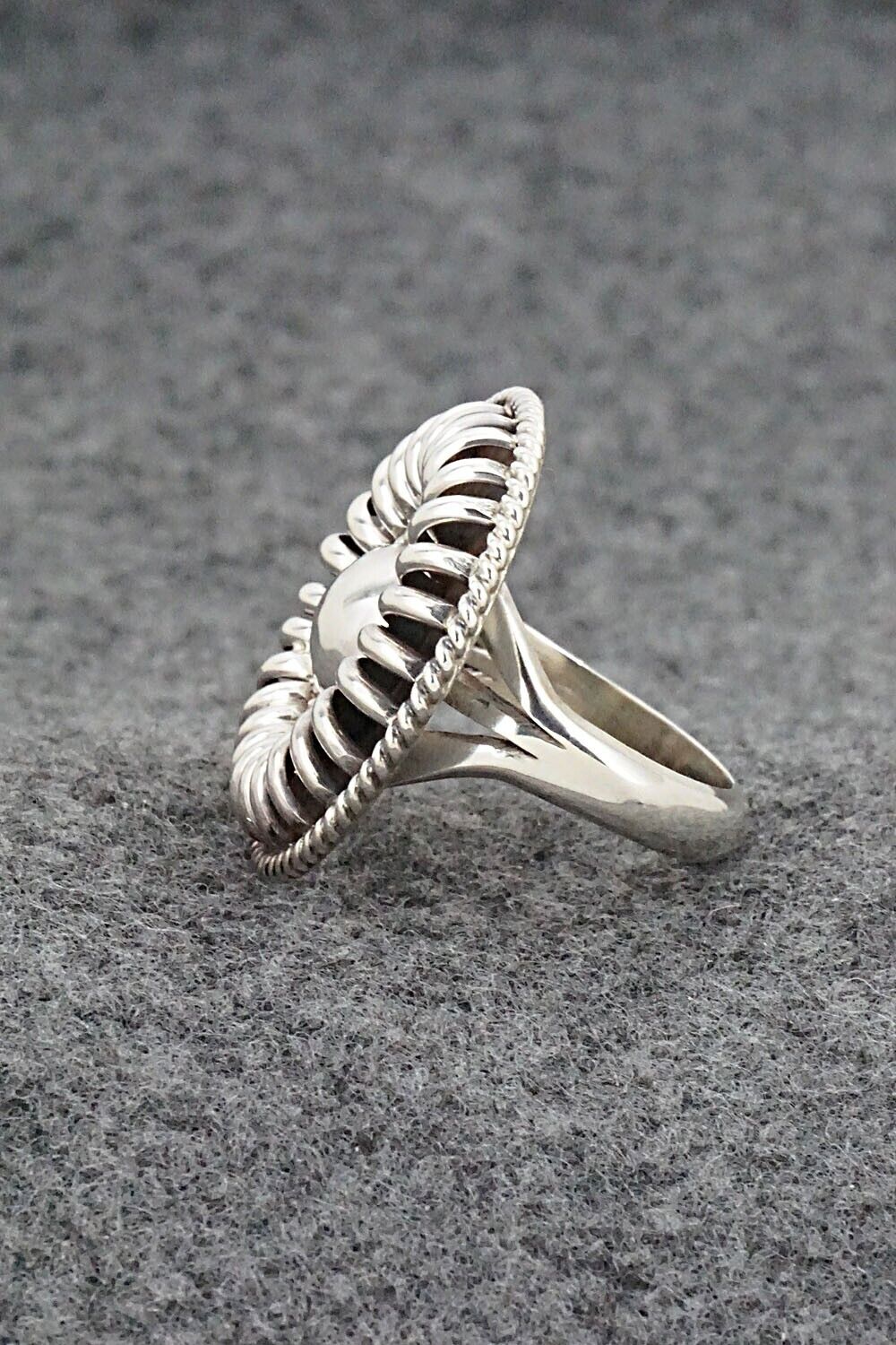 Sterling Silver Ring - Thomas Charley - Size 6.75