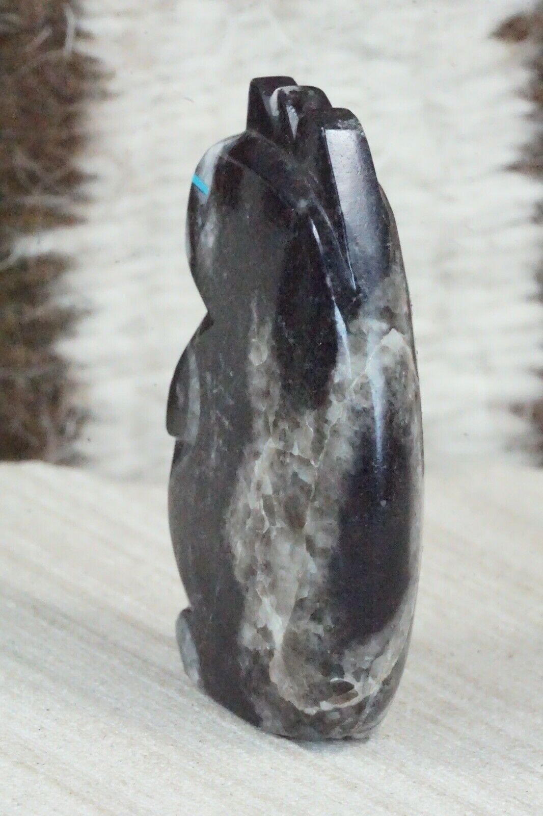 Lizard Zuni Fetish Carving - Abby Quam - High Lonesome Trading