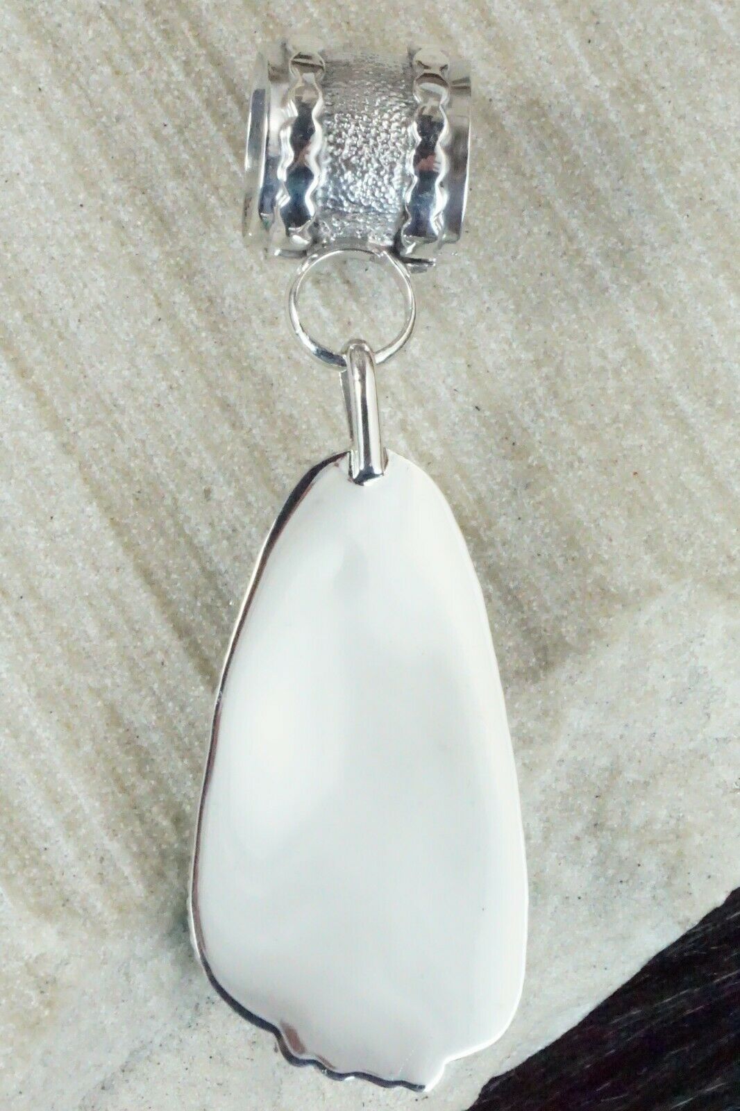 Turquoise & Sterling Silver Pendant - Sharon McCarthy