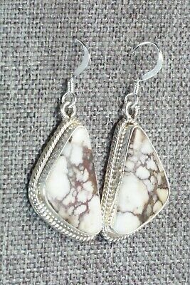 Wild Horse & Sterling Silver Earrings - Annie Spencer
