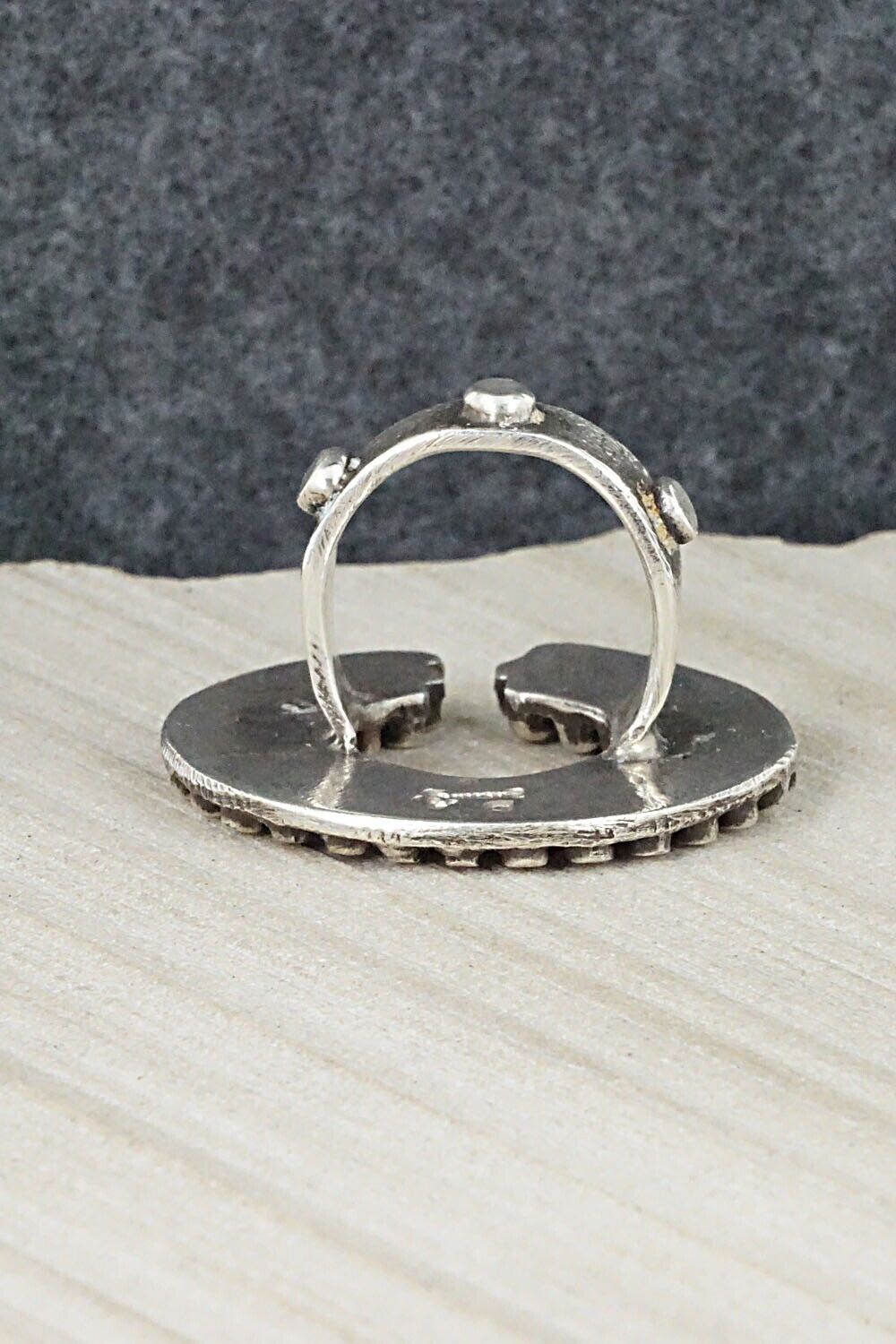Sterling Silver Ring - Delbert Arviso - Size 8
