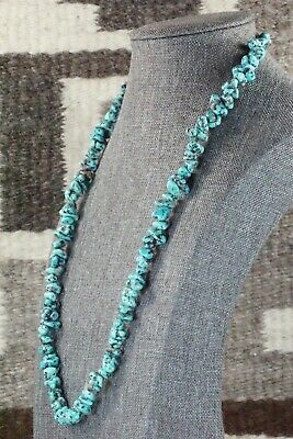 Turquoise & Sterling Silver Necklace - Louise Joe