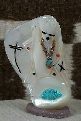 Corn Maiden Zuni Fetish Carving - Vickie Quandelacy - High Lonesome Trading