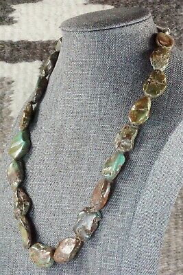 Turquoise & Sterling Silver Necklace - Louise Joe