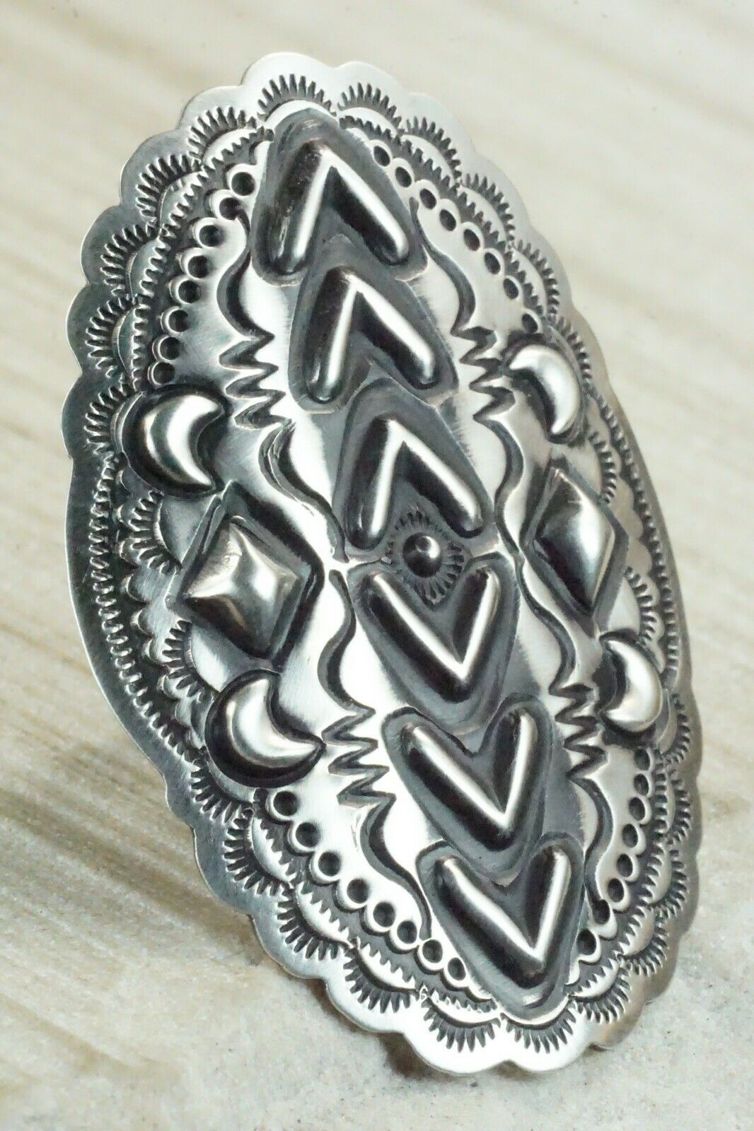Sterling Silver Ring - Leander Tahe - Size 10