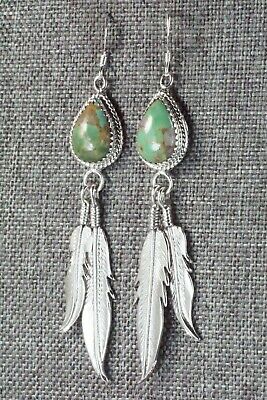 Turquoise & Sterling Silver Earrings - Judy Largo