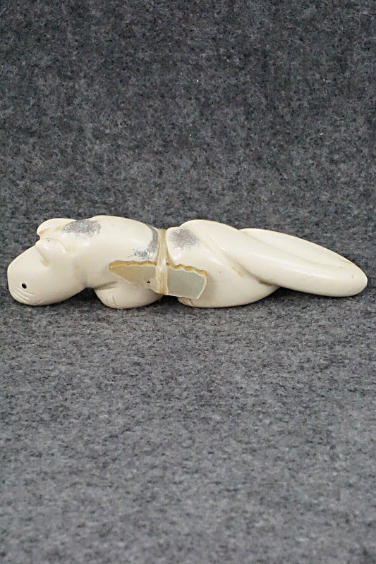 Mountain Lion Zuni Fetish Carving - Justin Red Elk