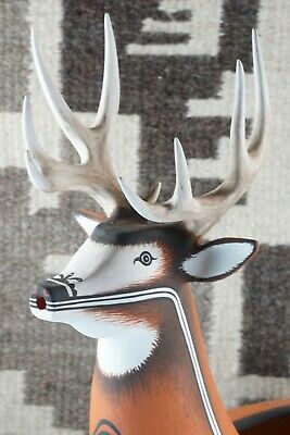 Zuni Deer Pottery - Deldrick Cellicion