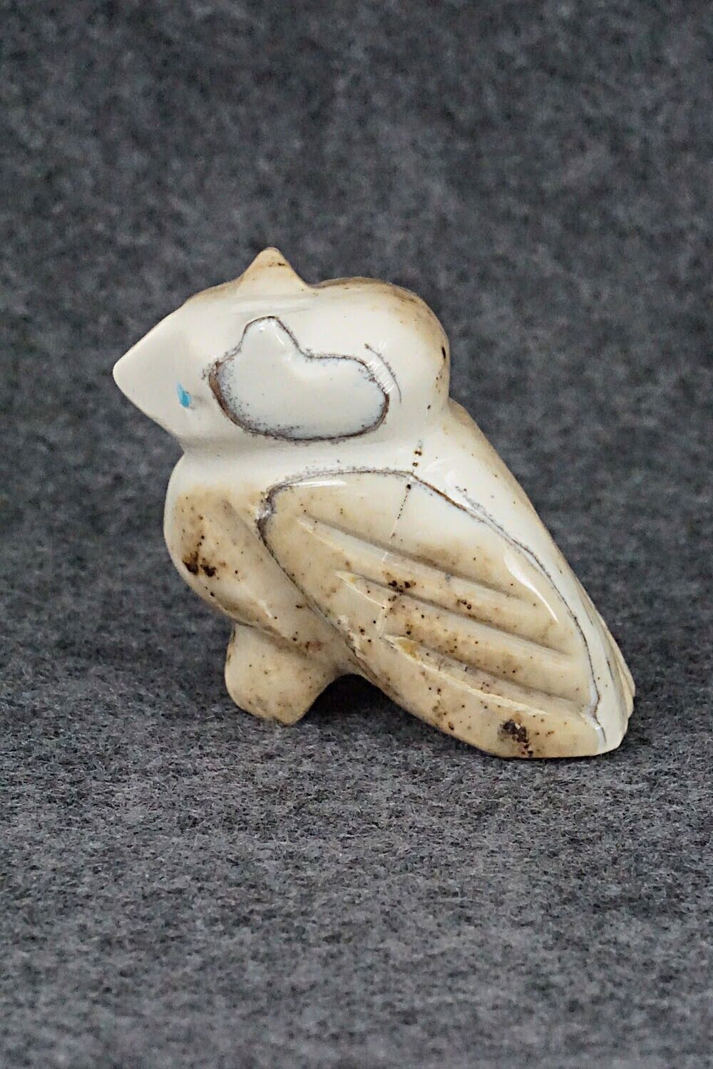 Owl Zuni Fetish Carving - Marvelita Phillips